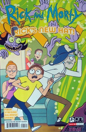 [Rick and Morty - Rick's New Hat! #1 (Interconnected Interdimensional Haberdashery Cover - Sarah Stern)]