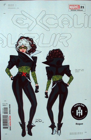[Excalibur (series 4) No. 21 (variant character design cover - Russell Dauterman)]