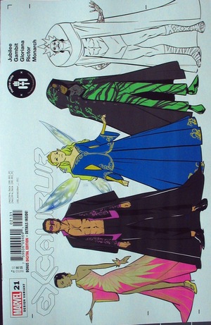 [Excalibur (series 4) No. 21 (variant character design cover - Marcus To)]