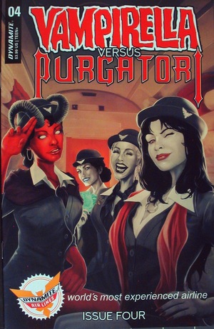 [Vampirella Versus Purgatori #4 (Premium FOC Cover - Daniel Maine)]
