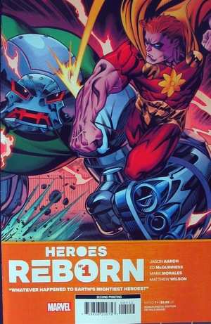 [Heroes Reborn (series 3) No. 1 (2nd printing)]