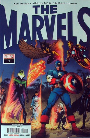 [The Marvels No. 1 (2nd printing, standard cover - Yildiray Cinar)]