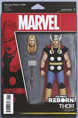 [Heroes Reborn (series 3) No. 6 (variant Action Figure cover - John Tyler Christopher)]