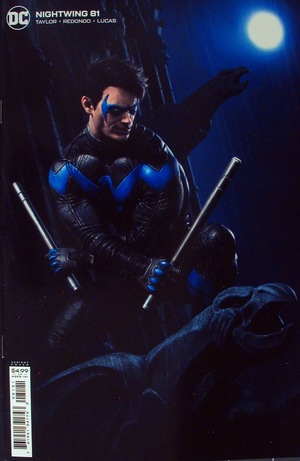 Nightwing #81 Rafael Grassetti Variant DC 2021 Key First Heartless Cardstock NM
