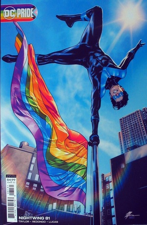 [Nightwing (series 4) 81 (1st printing, variant cardstock Pride cover - Travis Moore)]