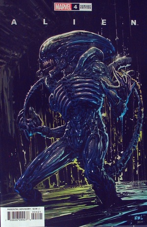 [Alien No. 4 (variant cover - Ken Lashley)]