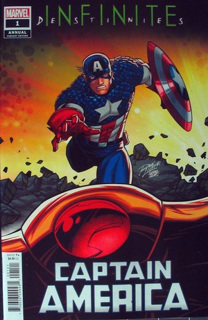 [Captain America Annual (series 3) No. 1 (variant connecting cover - Ron Lim)]