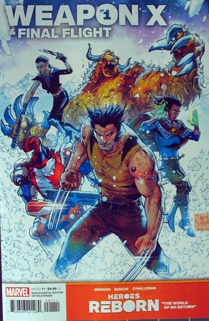 [Heroes Reborn (series 3) Weapon X & Final Flight No. 1 (standard cover - Tony Daniel)]