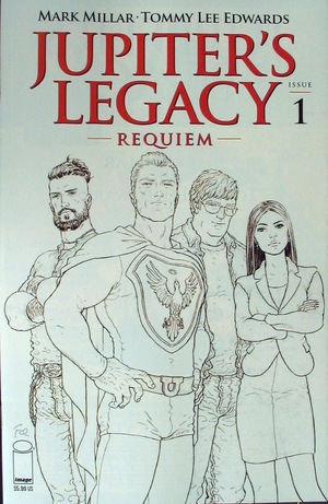 [Jupiter's Legacy - Requiem #1 (Cover C - Frank Quitely B&W)]