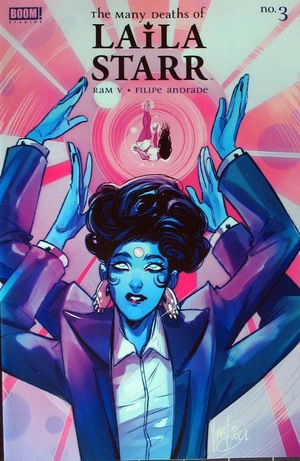 [Many Deaths of Laila Starr #3 (variant cover - Mirka Andolfo)]