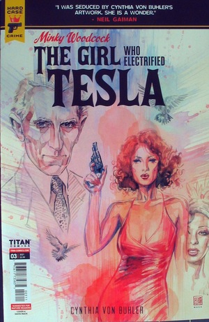 [Minky Woodcock - The Girl Who Electrified Tesla #3 (Cover A - David Mack)]