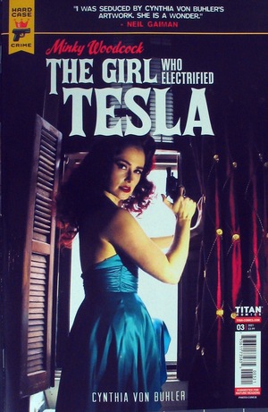 [Minky Woodcock - The Girl Who Electrified Tesla #3 (Cover B - photo)]