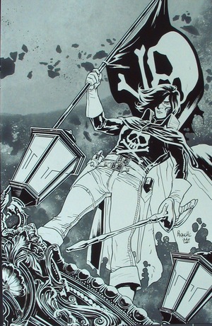 [Space Pirate Captain Harlock #1 (Cover I - Yanick Paquette B&W Virgin)]