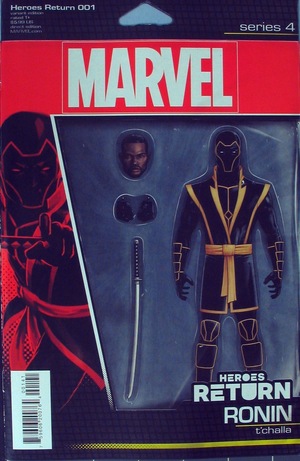 [Heroes Return No. 1 (variant Action Figure cover - John Tyler Christopher)]