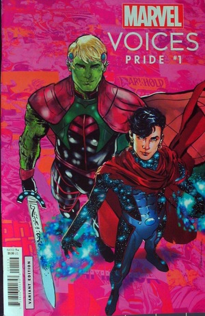 [Marvel's Voices No. 4: Pride (2021 edition, 1st printing, variant Pride Month cover: Wiccan & Hulkling - Phil Jimenez)]