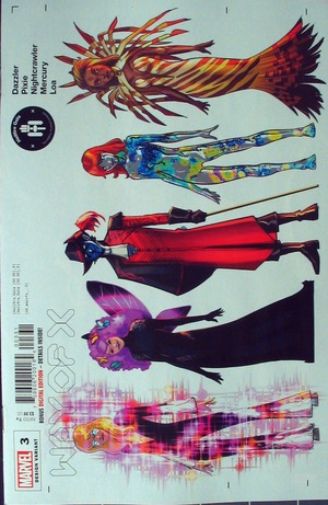 [Way of X No. 3 (variant character design cover - Bob Quinn)]