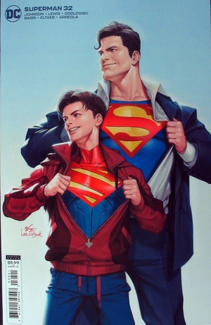 [Superman (series 5) 32 (variant cardstock cover - InHyuk Lee)]