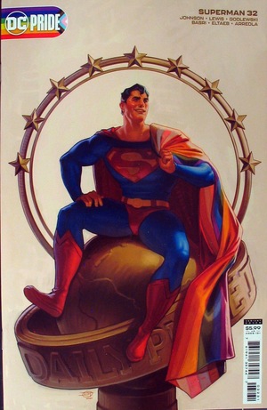 [Superman (series 5) 32 (variant cardstock Pride cover - David Talaksi)]
