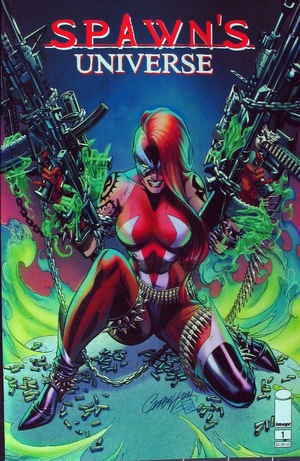 [Spawn's Universe #1 (1st printing, regular cover - J. Scott Campbell: She-Spawn)]