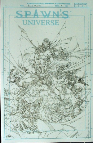[Spawn's Universe #1 (1st printing, variant sketch cover - Brett Booth)]