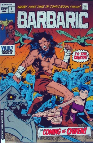 [Barbaric #1 (1st printing, variant homage cover - Nathan Gooden & Tim Daniel)]