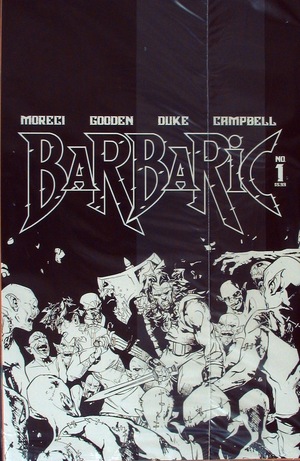 [Barbaric #1 (1st printing, variant cover - Tim Seeley, in unopened polybag)]