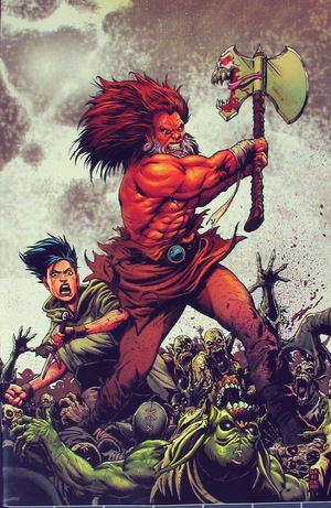 [Barbaric #1 (1st printing, variant virgin cover - Darick Robertson)]