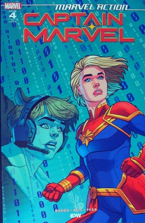 [Marvel Action: Captain Marvel (series 2) #4 (retailer incentive cover - Megan Levens)]