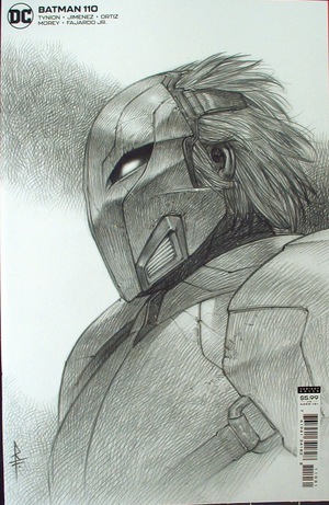 [Batman (series 3) 110 (variant cardstock sketch cover - Riccardo Federici)]