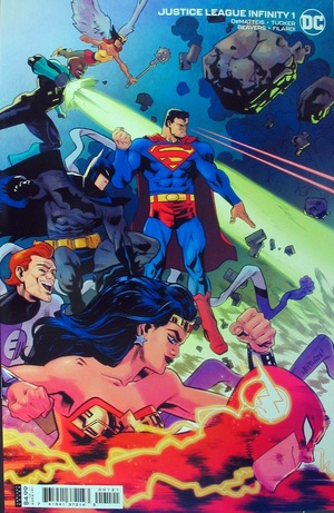 [Justice League Infinity 1 (variant cardstock cover - Scott Hepburn)]