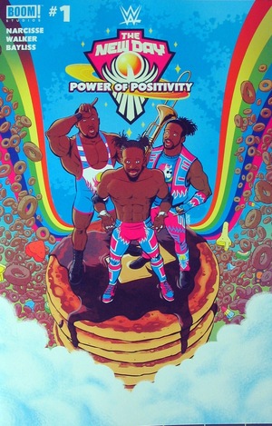 [WWE - The New Day: Power of Positivity #1 (regular cover - Daniel Bayliss)]