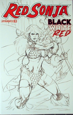 [Red Sonja: Black White Red #1 (Retailer Incentive Pencils Cover - Emanuella Lupacchino)]