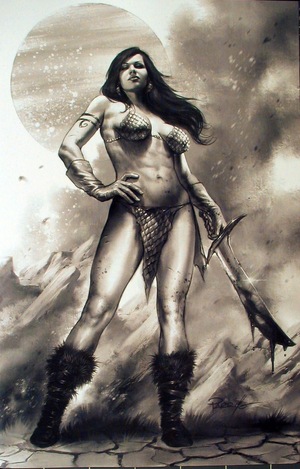 [Red Sonja: Black White Red #1 (Bonus FOC Incentive B&W Virgin Cover - Lucio Parrillo)]