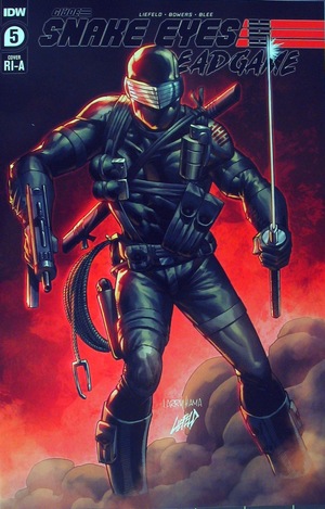 [Snake Eyes - Deadgame #5 (Retailer Incentive Cover A - Larry Hama & Rob Liefeld)]