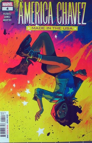 [America Chavez - Made in the USA No. 4 (standard cover - Sara Pichelli)]