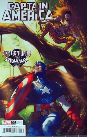 [Captain America (series 9) No. 30 (variant Sinister Villains of Spider-Man cover - Taurin Clarke)]