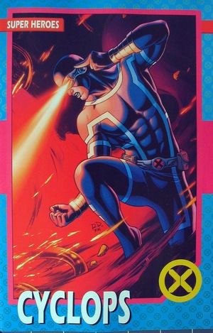 [X-Men (series 6) No. 1 (variant Trading Card cover: Cyclops - Russell Dauterman)]