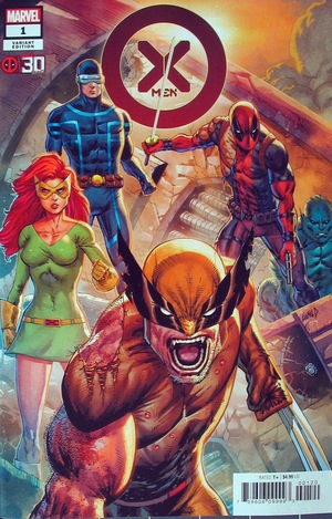 [X-Men (series 6) No. 1 (variant Deadpool cover - Rob Liefeld)]