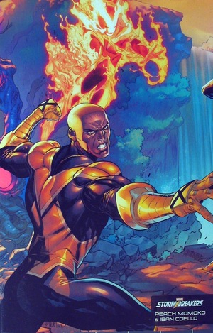 [X-Men (series 6) No. 1 (variant connecting Stormbreakers cover - Peach Momoko & Iban Coello)]