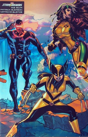 [X-Men (series 6) No. 1 (variant connecting Stormbreakers cover - R.B. Silva, Patrick Gleason & Natacha Bustos)]
