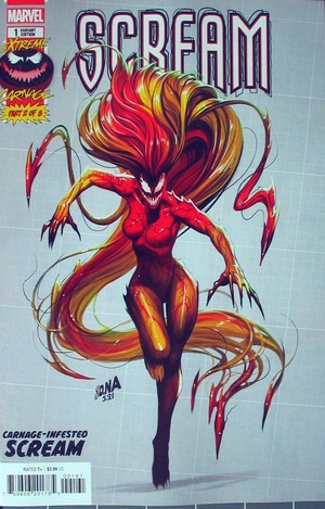 [Extreme Carnage No. 2: Scream (variant character design cover - David Nakayama)]