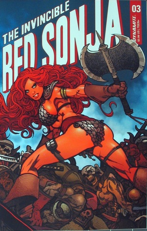 [Invincible Red Sonja #3 (Premium Edition Cover - Moritat)]
