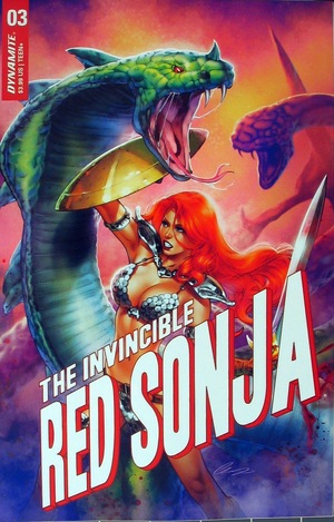 [Invincible Red Sonja #3 (Premium Edition Cover - Elias Chatzoudis)]