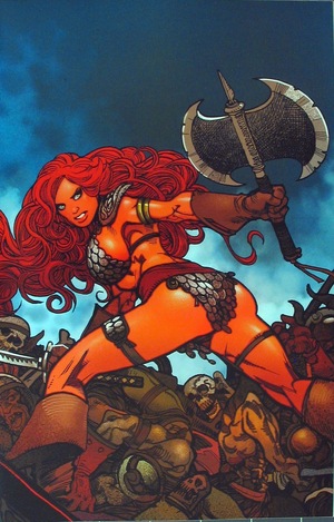 [Invincible Red Sonja #3 (Bonus FOC Virgin Incentive Cover - Moritat)]