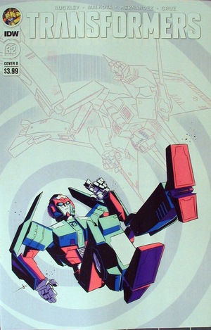 [Transformers (series 3) #32 (Cover B - Josh Burcham)]