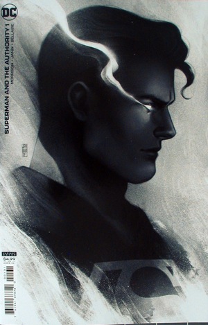 [Superman and the Authority 1 (variant cardstock B&W cover - Jen Bartel)]
