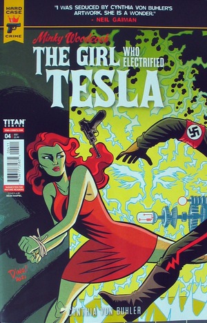 [Minky Woodcock - The Girl Who Electrified Tesla #4 (Cover A - Dean Haspiel)]