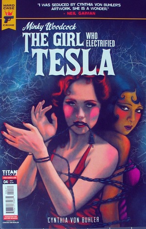 [Minky Woodcock - The Girl Who Electrified Tesla #4 (Cover C - Cynthia Von Buhler)]