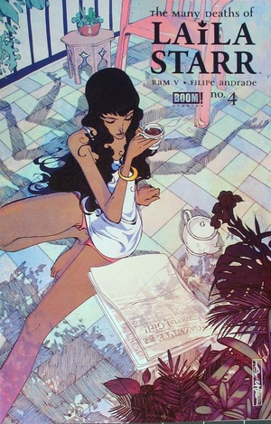 [Many Deaths of Laila Starr #4 (variant cover - Evan Cagle)]