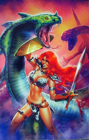 [Invincible Red Sonja #3 (Bonus FOC Virgin Incentive Cover - Elias Chatzoudis)]